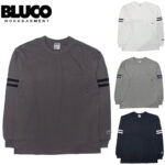 BLUCO ブルコ ドライコットン ポケットTシャツ L/S -Line- 161-12-025 リブラセレクトストア libra select store libra-ss LBR 浜松