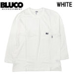BLUCO ブルコ ドライコットン ラグラン ポケットTシャツ L/S -BLC- 161-12-026 リブラセレクトストア libra select store libra-ss LBR 浜松