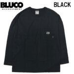 BLUCO ブルコ ドライコットン ラグラン ポケットTシャツ L/S -BLC- 161-12-026 リブラセレクトストア libra select store libra-ss LBR 浜松