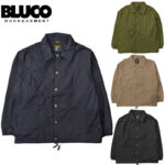 BLUCO ブルコ CORDURA®リップストップ コーチジャケット 161-31-054 リブラセレクトストア libra select store libra-ss LBR 浜松