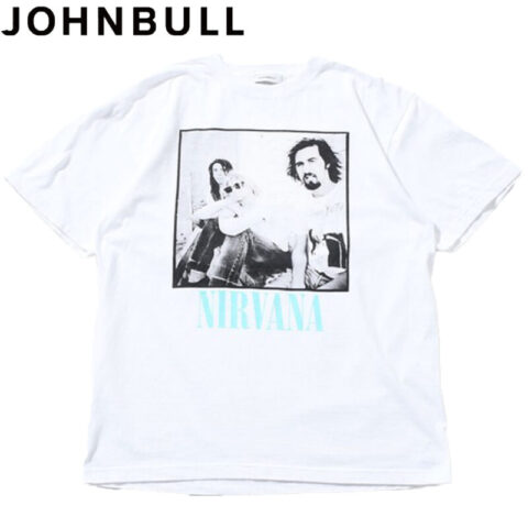JOHNBULL ジョンブル アーティストTシャツ NIRVANA PHOTO ニルバーナ Tシャツ JT261C05 リブラセレクトストア libra select store libra-ss LBR 浜松
