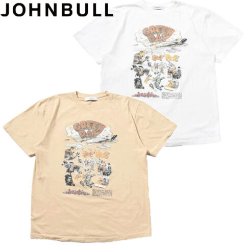 JOHNBULL ジョンブル アーティストTシャツ GREEN DAY dookie illustration グリーンデイ Tシャツ JT261C08 リブラセレクトストア libra select store libra-ss LBR 浜松