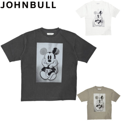 JOHNBULL ジョンブル MICKEY MOUSE ミッキーマウス Photo like Print Tシャツ JT261C41 リブラセレクトストア libra select store libra-ss LBR 浜松