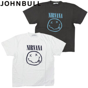 JOHNBULL ジョンブル アーティストTシャツ NIRVANA SMILEY ニルバーナ Tシャツ JT261C44 リブラセレクトストア libra select store libra-ss LBR 浜松