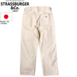 STRASSBURGER & Co. ストラスバーガー コットンコーデュラワークパンツ SBR-PM-102CC リブラセレクトストア libra select store libra-ss LBR 浜松