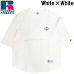 RUSSELL ATHLETIC ラッセルアスレティック Heavy Jersey Three-Quarter Sleeve Raglan T Tシャツ 101261-013 リブラセレクトストア libra select store libra-ss LBR 浜松
