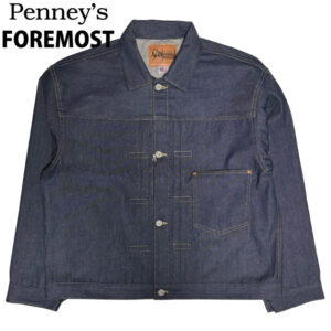 PENNEY'S FOREMOST ぺニーズフォアモスト BWWⅡ T-BACK JACKET デニムジャケット PF26S001 リブラセレクトストア libra select store libra-ss LBR 浜松