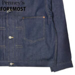 PENNEY'S FOREMOST ぺニーズフォアモスト BWWⅡ T-BACK JACKET デニムジャケット PF26S001 リブラセレクトストア libra select store libra-ss LBR 浜松