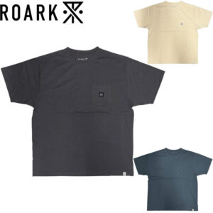 ROARK ロアーク "LABEL POCKET" FINE TECH DRY TEE ファインテックドライ半袖 Tシャツ RTJF1200 リブラセレクトストア libra select store libra-ss LBR 浜松