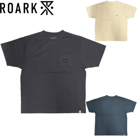 ROARK ロアーク "LABEL POCKET" FINE TECH DRY TEE ファインテックドライ半袖 Tシャツ RTJF1200 リブラセレクトストア libra select store libra-ss LBR 浜松