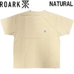 ROARK ロアーク "LABEL POCKET" FINE TECH DRY TEE ファインテックドライ半袖 Tシャツ RTJF1200 リブラセレクトストア libra select store libra-ss LBR 浜松