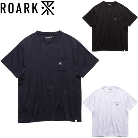 ROARK ロアーク "LABEL POCKET" 14oz H/W TEE ヘビーウェイト 半袖 TシャツRTJHW1200 リブラセレクトストア libra select store libra-ss LBR 浜松