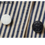 WAIPER.inc ワイパー 米軍 U.S.NAVY PRISONER ヒッコリーショールカラージャケット MADE OF“KAIHARA DENIM” VINTAGE WASH WP1127C リブラセレクトストア libra select store libra-ss LBR 浜松